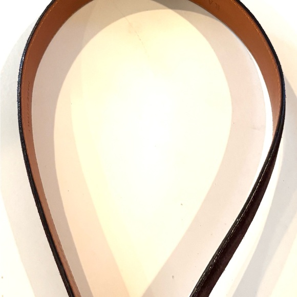 Ralph Lauren Gold and Brown Horse Motif Belt - Picture 6 of 9